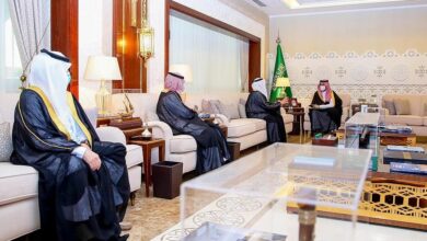 لقاء نائب أمير المنطقة الشرقية برئيس الجامعة العربية المفتوحة