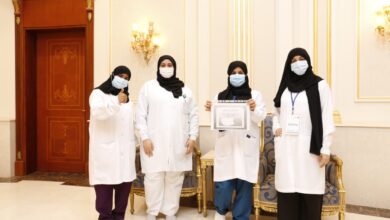 أعضاء مركز نعيم أثناء إقامة الفعالية