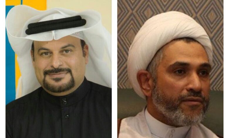 الشيخ عبدالعظيم الشيخص والباحث زكي الصالح.