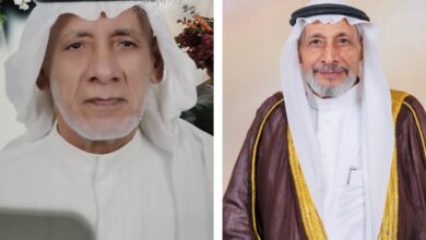 المعلمان: عبدالكريم الزاهر وعبدالله أبو عبدالله.