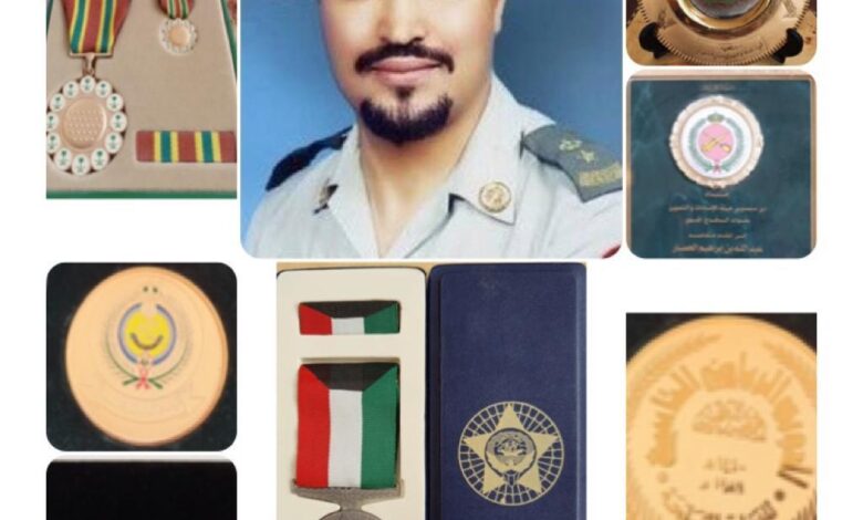 عبدالله الحصار ـ أوسمة وميداليات