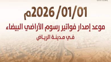 رسوم الأراضي البيضاء في الرياض